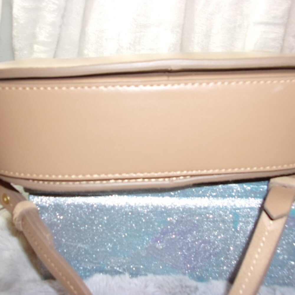 E-106 ZARA SPLIT SUEDE/LEATHER CROSSBODY BAG - Picture 6 of 14